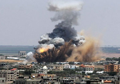 القصف الإسرائيلي في غزة